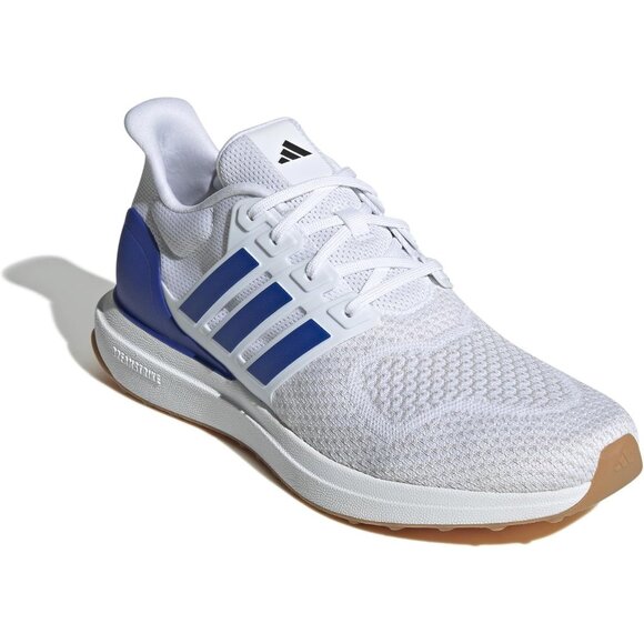 ⚡Adidas Mens White/Lucid Blue/Gum Imported Lace-Up Ultradream DNA Sneakers - Picture 2 of 3